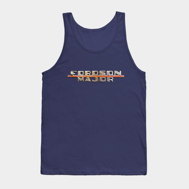 Vintage 1959 Fordson Major tractor logo Tank Top by soitwouldseem